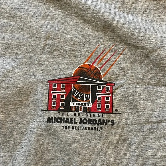 Vintage 90s nike Michael Jordan the kitchen double sided graphic Tshirt - Picture 2 of 5